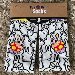 NWT Hallmark Toe of a Kind Easter Socks
